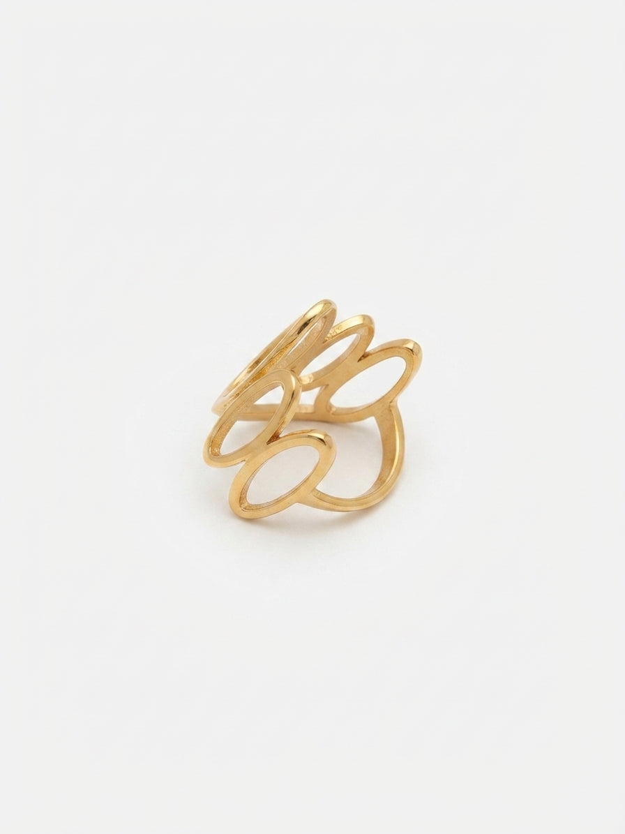 Anillo Dorado Moderno